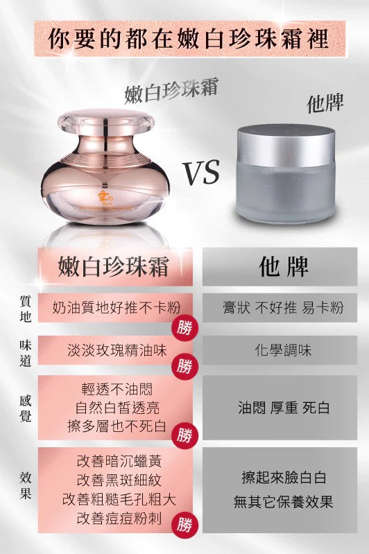 嫩白珍珠霜